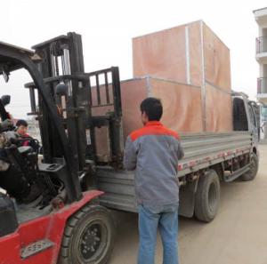 電爐裝車發貨現場